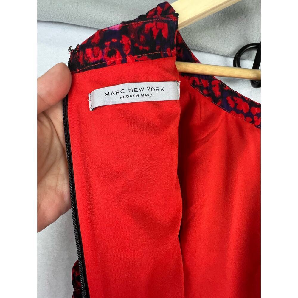 Nwot Marc New York Andrew Marc S Red Black Belted… - image 8